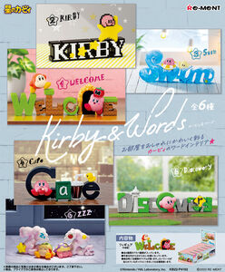 Kirby - Kirby & Words Miniature Blind Box Figure